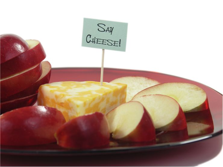 Picture Of Apple And Cheese
