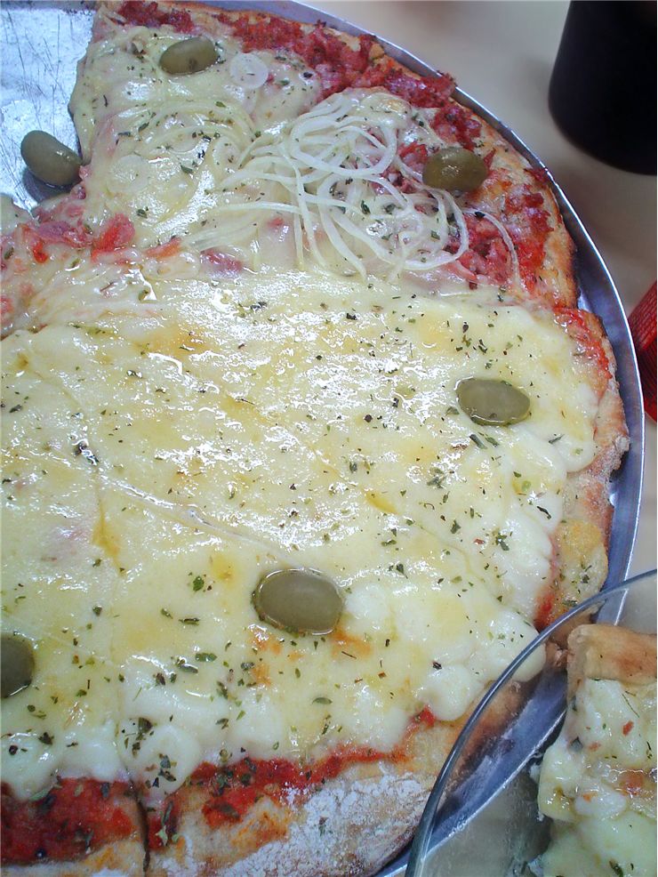 Picture Of Cheese On Pizza