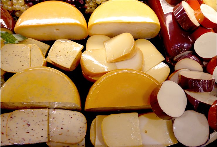 Picture Of Gouda Dairy Cheese