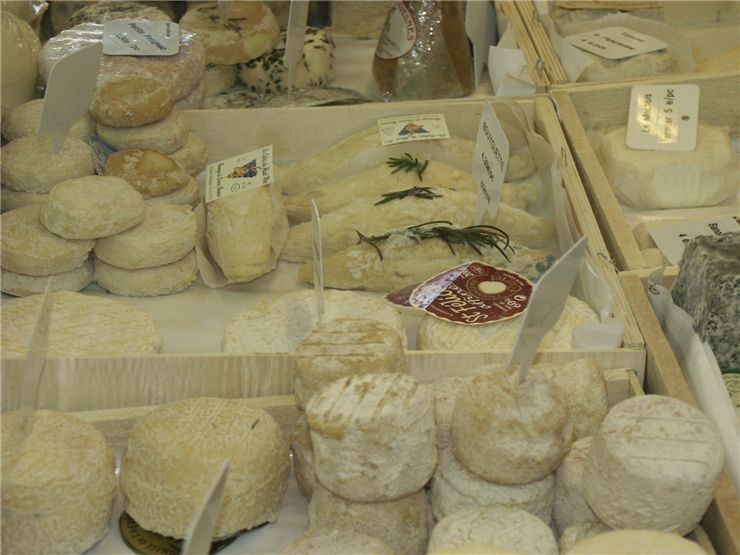 Picture Of Selling Varieties Of Cheese